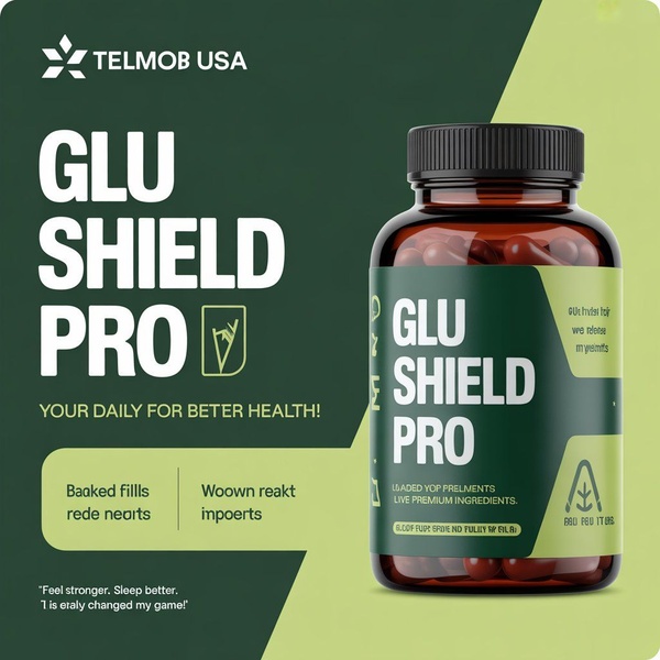 A high-quality product hero shot featuring a supplement bottle set against a clean, minimalist forest-green background.